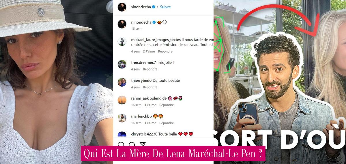 Qui Est La Mère De Lena Maréchal Le Pen Revue Stars Nouvelles