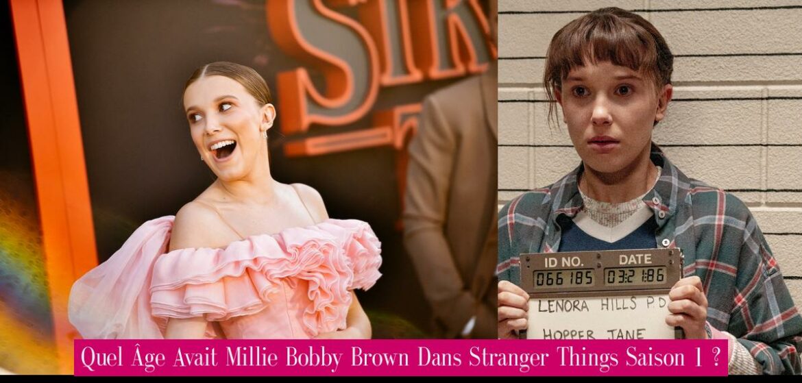 Quel Âge Avait Millie Bobby Brown Dans Stranger Things Saison 1 ...