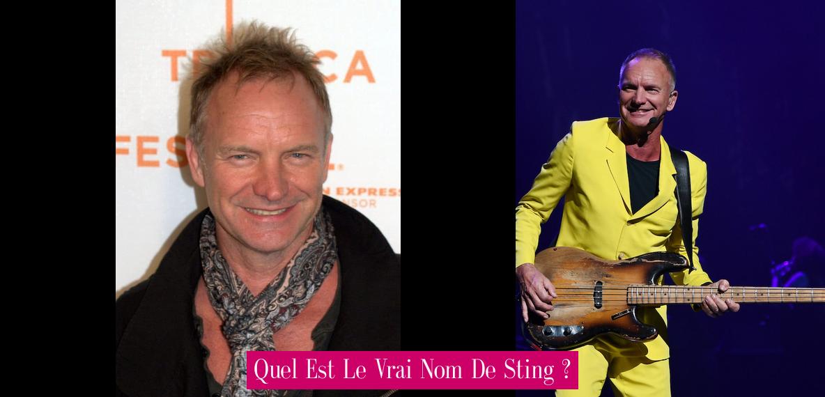 Quel Est Le Vrai Nom De Sting ? Revue Stars — Nouvelles, exclusivités